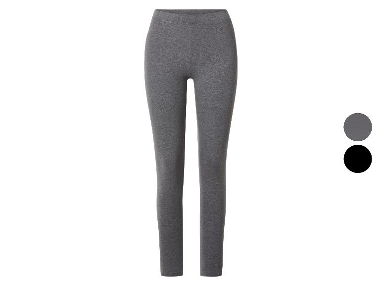 Legging gris pour femme avec deux options de couleur : gris et noir.
