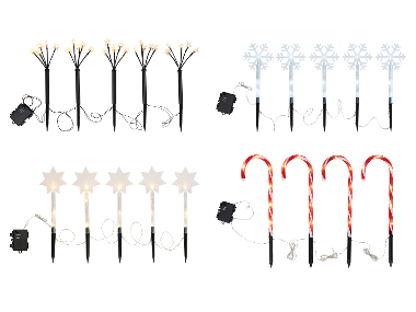 LIVARNO® Bâtons lumineux LED de Noël
