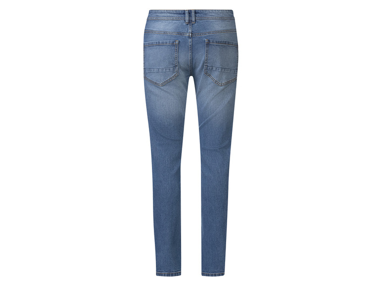 Ga naar volledige schermweergave: LIVERGY® Slim fit jeans van een katoenmix - afbeelding 7