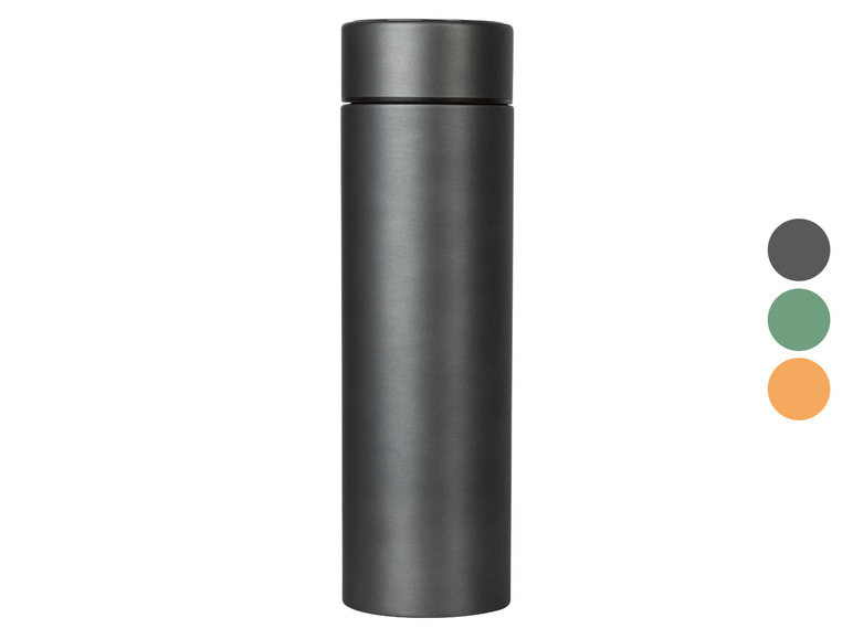 Ga naar volledige schermweergave: ERNESTO® Drinkfles met display, inhoud 450 ml - afbeelding 1