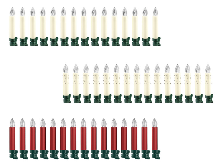 Ga naar volledige schermweergave: LIVARNO home Ledkerstboomkaarsen - afbeelding 1