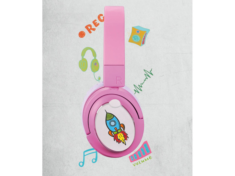 Ga naar volledige schermweergave: SILVERCREST® Koptelefoon voor kinderen, on-ear - afbeelding 21