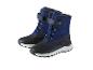 Kindersnowboots in marineblauw met blauw camouflagepatroon