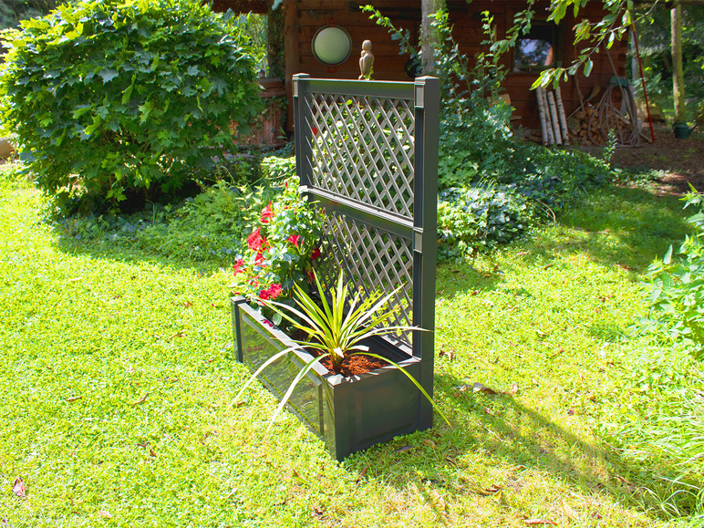 Aller en mode plein écran KHW Bac à fleurs avec grille - Photo 36