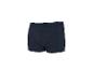 Donkerblauwe boxershort met blauwe elastische tailleband.