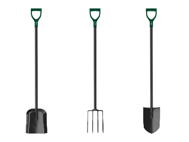 PARKSIDE® Set d'outils de jardin, 3 pièces