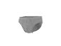 Slip homme gris en coton avec taille élastique
