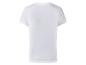 Wit effen t-shirt, achterkant.