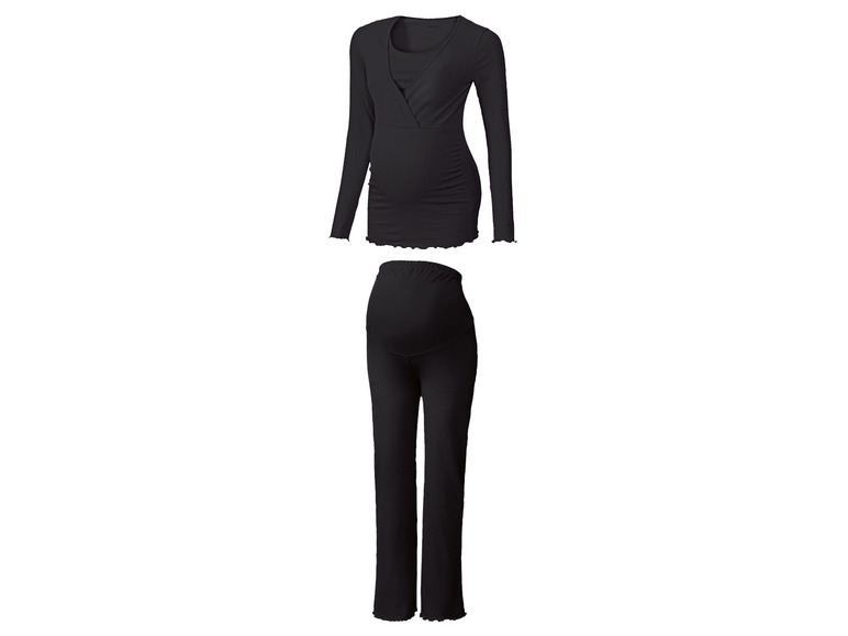 Aller en mode plein écran esmara® Pyjama de grossesse, adapté à l’allaitement - Photo 7