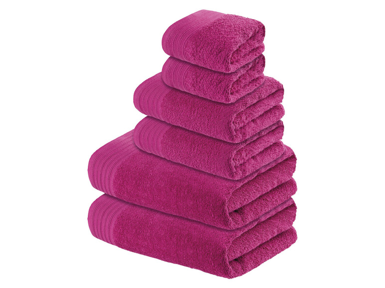 Ga naar volledige schermweergave: LIVARNO home Handdoek, set van 6 - afbeelding 14