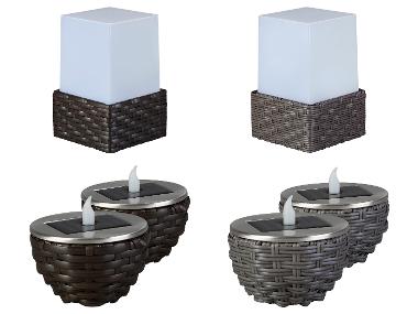 Ledsolarlamp rotan LIVARNO home