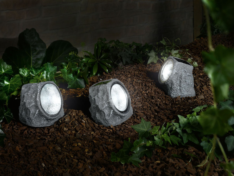 Aller en mode plein écran LIVARNO home Lampe solaire à LED décorative, set de 3 ou 6 - Photo 11