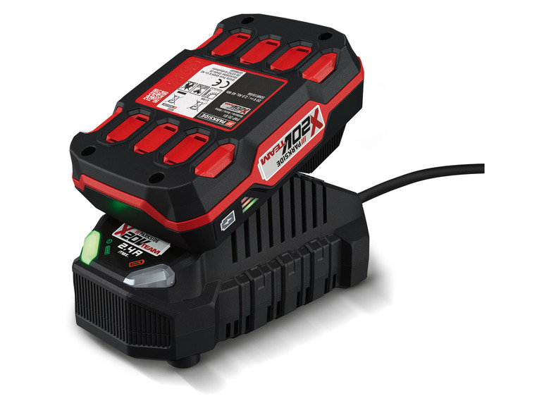 Ga naar volledige schermweergave: PARKSIDE® Accu 20 V, 2 Ah »PAP 20« met oplader »PLG 20« - afbeelding 1