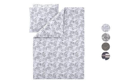 LIVARNO® Housse de couette en satin microfibre, 260 x 240 cm
