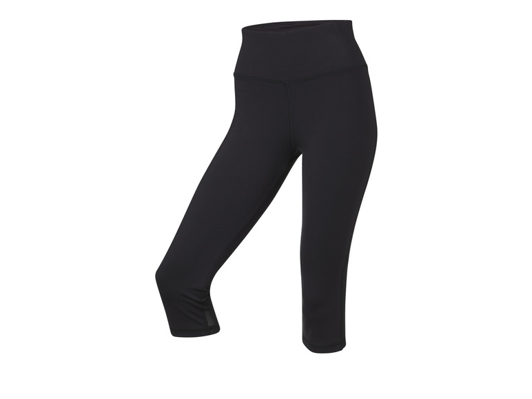 Short Cycliste Femme Crivit Noir, Taille 14/16, Rembourré, Type Capri