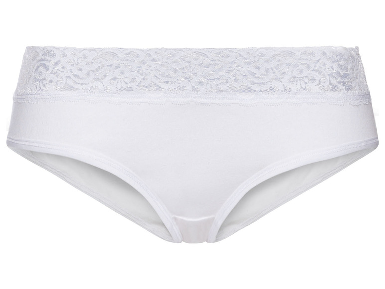 Aller en mode plein écran esmara® Set de 5 hipsters à dentelle en un mélange de coton - Photo 3