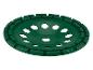 Disque à tronçonner diamant vert pour le ponçage du béton.