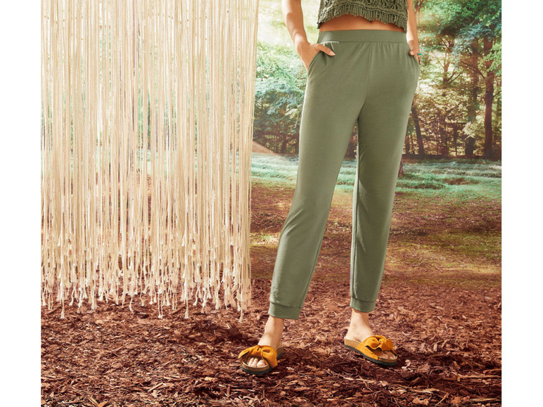 Aller en mode plein écran esmara® Pantalon d'été pour femme avec bord élastique aux chevilles - Photo 4