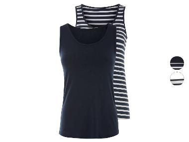 Débardeurs pour femmes, 2 pièces esmara®