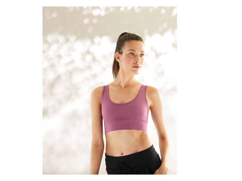 Aller en mode plein écran CRIVIT Soutien-gorge de sport, maintien léger, seamless - Photo 4