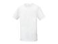 Wit heren T-shirt met korte mouwen en ronde hals