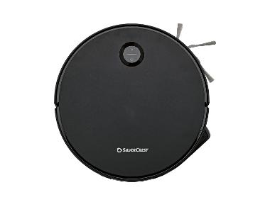 SILVERCREST® Aspirateur robot 2 en 1 avec station de vidage