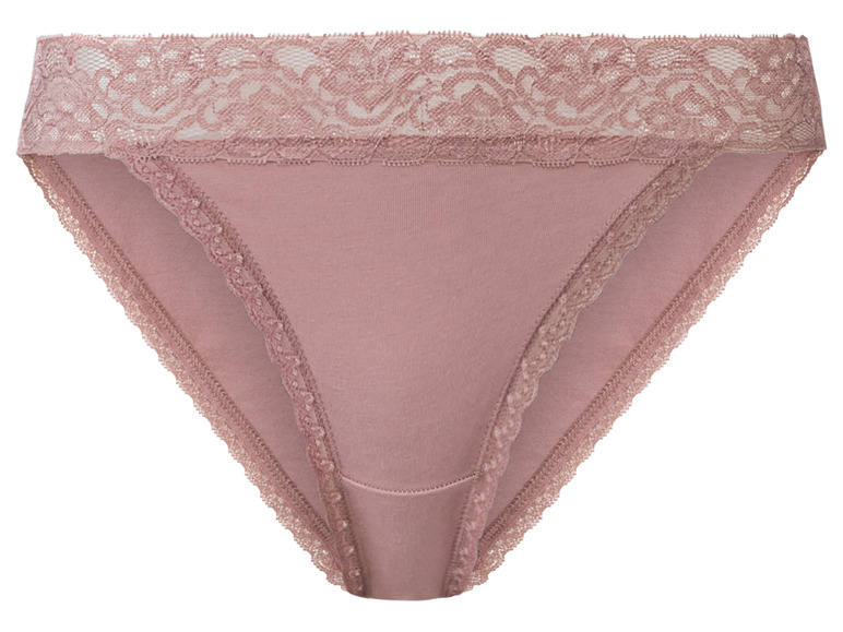 Ga naar volledige schermweergave: esmara® Set van 5 minislips met kant - afbeelding 5