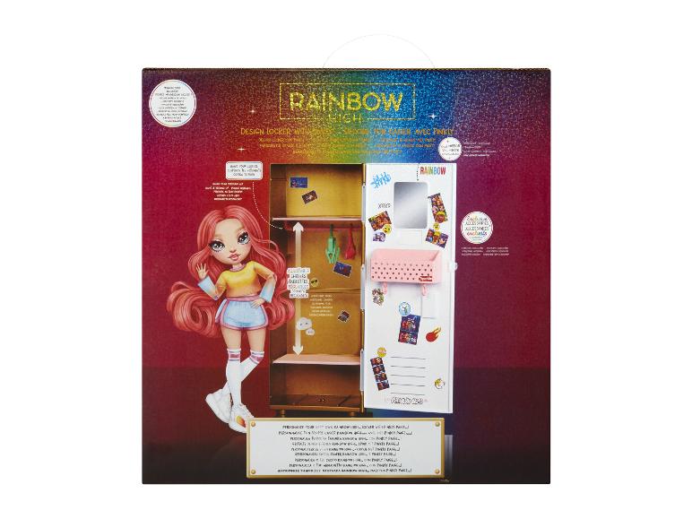 Poupée Rainbow High avec casier et accessoires