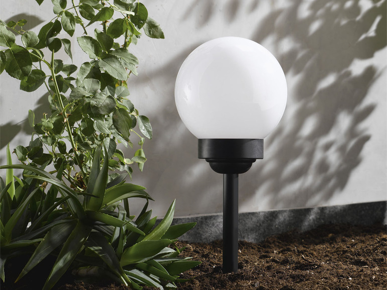 Aller en mode plein écran LIVARNO home Lampe solaire à LED, Ø 15 cm - Photo 3