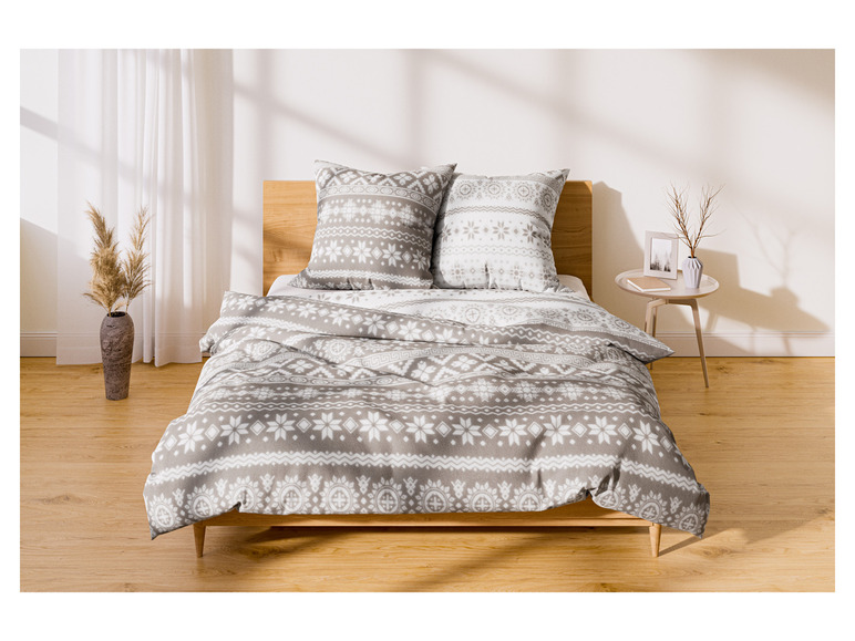 Ga naar volledige schermweergave: LIVARNO home Fleece dekbedovertrek, 240 x 220 cm - afbeelding 4