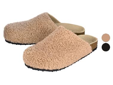 ESMARA® Sabots en peluche pour femmes