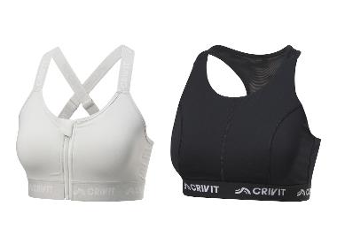 Soutien-gorge de sport, soutien élevé CRIVIT