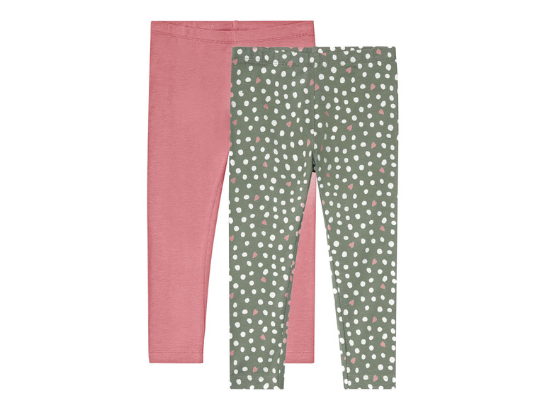 Aller en mode plein écran lupilu® Set de 2 leggings en un mélange de coton - Photo 9