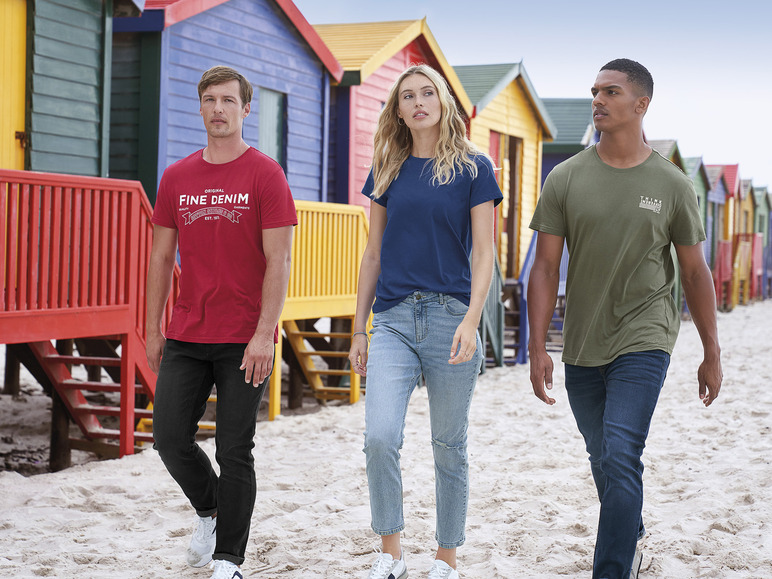 Ga naar volledige schermweergave: esmara® Straight fit jeans van een katoenmix - afbeelding 6
