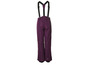 Paarse ski-broek met bretels