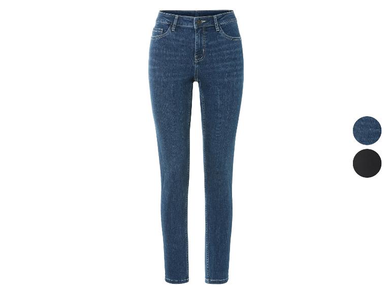 Jeans skinny pour femme, bleu foncé.