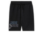 Zwarte Marvel shorts met een Iron Man print.