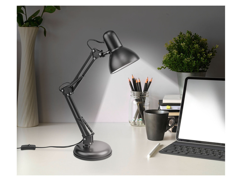 Aller en mode plein écran LIVARNO home Lampe de bureau à LED, bras inclinable - Photo 3