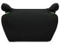 Coussin de siège noir avec deux poignées vertes sur le dessus.