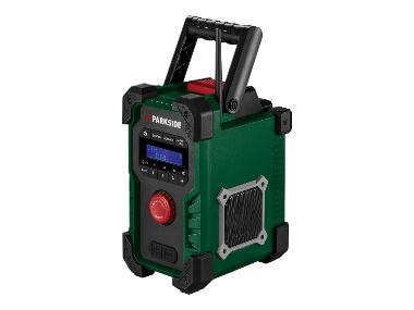 Radio de chantier sans fil 20 V / 12 V / 230 V PARKSIDE® PBR10