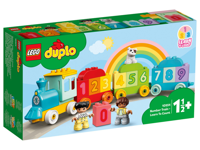 Ga naar volledige schermweergave: LEGO® DUPLO® Getallentrein (10954) - afbeelding 1