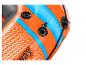 Opblaasbare Intex band, oranje en blauw met touwen.