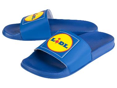Mules De Bain Homme Lidl Trek - Taille 38, Bleues, En Polyuréthane - Neuf Avec Emballage
