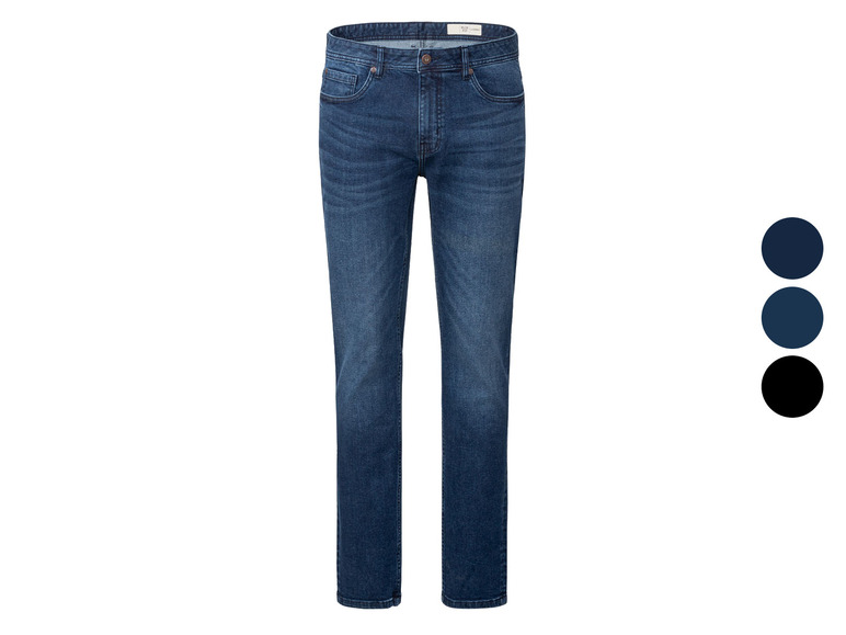 Ga naar volledige schermweergave: LIVERGY® Slim fit jeans van een katoenmix - afbeelding 1