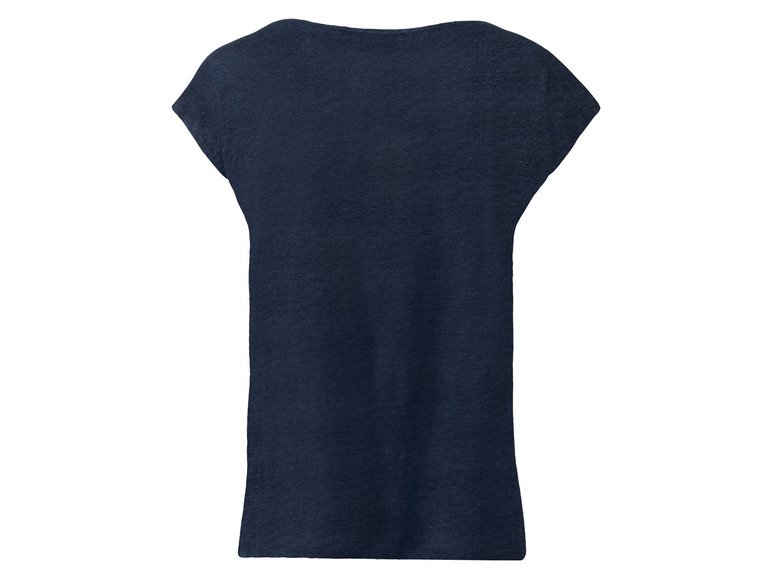 Ga naar volledige schermweergave: esmara® Nonchalant linnen T-shirt - afbeelding 4