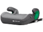 Réhausseur auto gris et vert avec système de fixation Isofix
