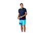 T-shirt et shorts de bain pour homme; style tropical.