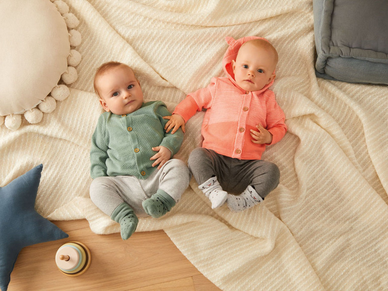 Aller en mode plein écran lupilu® Gilet en maille bébé en pur coton bio - Photo 8