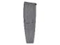 Grijze cargo broek met elastische tailleband