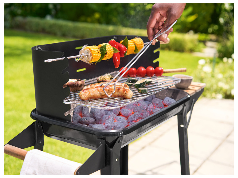 Aller en mode plein écran Barbecue à charbon de bois GRILLMEISTER - Photo 2